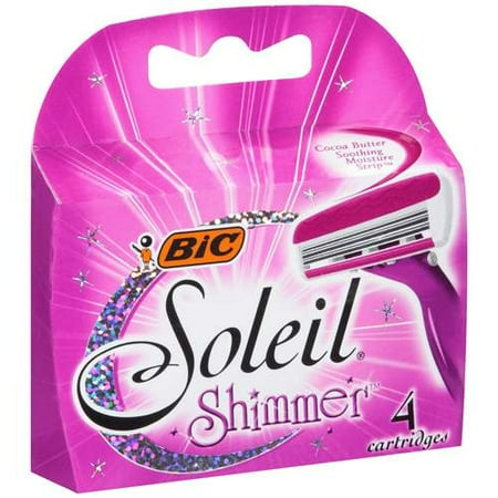 Bic Bic Soleil Cartridges, 4 ea