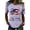Purple, variant on 250 Anniversary Usa Shirt Women Soft And Flowy Casual T Shirt For Comfortable Relaxed Fit Everyday Basic Top With Classic Design