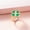 Gold, variant on Four Leaf Clover Ring Enamel Zinc Alloy Plant Shape Vintage Fashion Jewelry Gift for Women Men Daily Wear Classic Shine