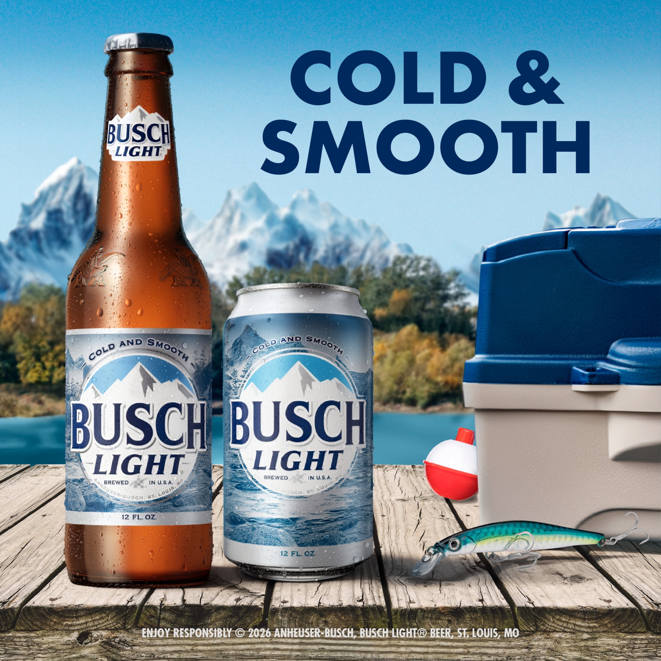 Busch Light American Light Lager Beer 18 pack 16 fl oz Aluminum Cans 4.1% ABV