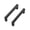 Black-Flat Black 3'' Hole Center-10, variant on Cabinet & Furniture Pulls 3 Pack Flat Black 3'' Hole Center Square Bar Drawer Handles