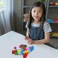 thumbnail image 3 of Wood Transportation Vehicle Puzzle Blocks Kids Jigsaw Educational Toy (D), 3 of 7