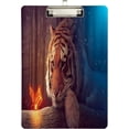 thumbnail image 2 of FMSHPON Fantasy Tiger Butterfly Clipboard Hardboard Wood Nursing Clip Board and Pull for Standard A4 Letter 13x9 inches, 2 of 8
