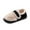 Black, variant on Wensltd Women Winter Fleece Lined Home Slippers Solid Color Round Toe Thick Soled Cotton Shoes Warm for Women