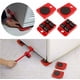 thumbnail image 5 of Kit para mover muebles pesados ​​sin esfuerzo, mueve muebles con ruedas, kit de palanca y carro para muebles, 1 barra de elevación y 4 ruedas móviles, jugo, 5 of 5