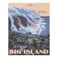 thumbnail image 2 of Hawaii, Big Island, Lava Flow Scene (1000 Piece Puzzle, Size 19x27, Challenging Jigsaw Puzzle for Adults and Family, Made in USA), 2 of 4