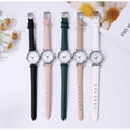 thumbnail image 3 of Reloj de cuarzo digital con cinturón fino para mujer negro, 3 of 3