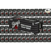 Barq's Zero Sugar Root Beer 12 Ounce Cans Bundle Pack by Louisiana Pantry (48)