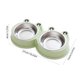 thumbnail image 3 of Forma de rana con cuenco doble de acero inoxidable – Comedero de agua para perros elevado antideslizante, cuencos desmontables 2 en 1, grado alimentario, para mascotas pequeñas y medianas azul, 3 of 6