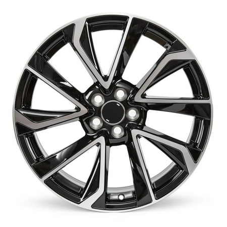 YeulionCraft 18 x 8 inch Wheels for Toyota Corolla 2019-2024, 18" Alloy Replacement Wheel Rim