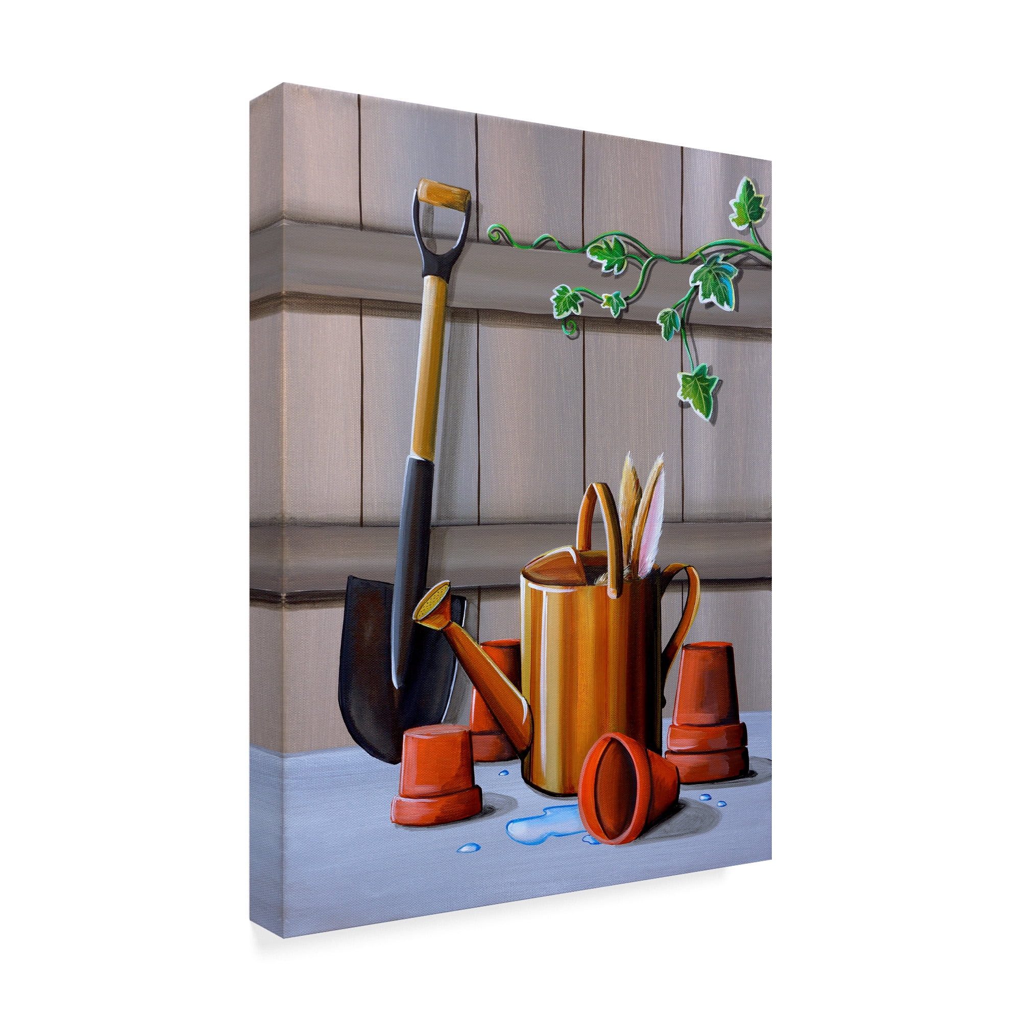 Trademark Fine Art 'Peter Rabbit 10' Canvas Art by Cindy Thornton