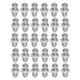 thumbnail image 1 of Unique Bargains 201 Stainless Steel Straight Hydraulic Grease Fitting M6 x 1mm Thread 30 Pack, 1 of 5