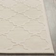 thumbnail image 4 of Hauteloom Orick Wool Living Room, Bedroom Area Rug - Solid & Border - Beige - 9' x 12', 4 of 12