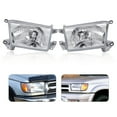 thumbnail image 2 of Pair Headlights Assembly For Toyota 4Runner 1996-2002 Left & Right Side Headlamp 81110-35320 , 81150-35300, 2 of 17