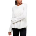 thumbnail image 1 of Suéter de punto con dobladillo de gasa Nico para mujer de Lucky Brand, blanco, pequeño Lucky Brand Tejer, 1 of 2