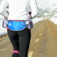 thumbnail image 6 of AONIJIE Running Hydration Belt with 2 Water Bottles, Bounce-Free Waist Pouch for Runners, 6 of 8