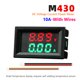 thumbnail image 3 of Bsvklp DC0-100V Amp Volt Gauge Medidor corriente voltaje digital LED dual (rojo verde 10A), 3 of 9