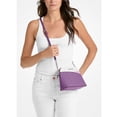 thumbnail image 3 of Michael Kors Women's Jet Set Travel Colorblock Signature Logo Crossbody Bag (Dark Purple Multi), 3 of 3