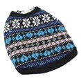 thumbnail image 1 of XL Ropa para mascotas, suéter de invierno de 2 patas con estampado de hilo de lana resistente a desgarros, súper suave, ropa para mascotas para exteriores Qinhai, 1 of 5