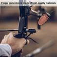 thumbnail image 3 of Soft Leather Thumb Ring Archery Finger Protector Recurve Bow Finger Guard Traditional Bow Protector Shooting Glove, 3 of 8