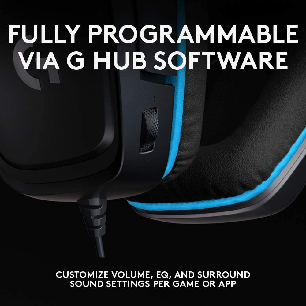 Logitech G432 DTS:X 7.1 Surround Sound 