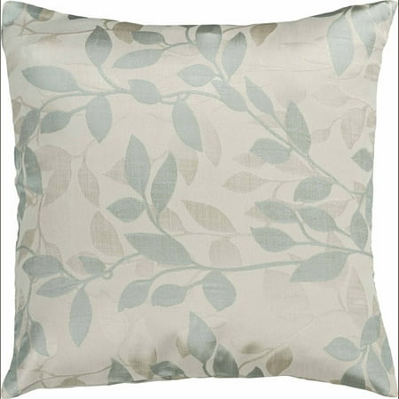 Art of Knot Barreiro 18" x 18" Blue Hand Crafted Polyester/Polyamide Decorative Pillow with Poly Filler