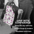 thumbnail image 6 of Lsque Violets Flowers Lunch Bag Lunch Box for Women Men Reusable Insulated Lunch Tote Bag,Leakproof Thermal Cooler Sack Food Handbags Case High Capacity, 6 of 9