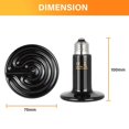 thumbnail image 2 of Simple Deluxe 50W Ceramic Heat Emitter Reptile Heat Lamp Bulb No Light Emitting Brooder Coop Heater for Amphibian Pet & Incubating Chicken, 2-Pack, 2 of 6