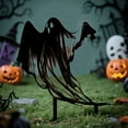 thumbnail image 4 of Opehuo Ghost Silhouette,Spooky Halloween Ghost Yard Signs with Stakes,Decorative Creepy Ghost Silhouette Metal Garden Stakes For Porch Backyard Patio Front Yard Path Garden Decor, 4 of 8