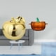 thumbnail image 2 of Adorno de cerámica con forma de fruta, con tapa en forma de calabaza. Ideal como dulcero, tarro para , escritorio, porches, restaurantes u ofi, 2 of 8