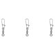 thumbnail image 4 of Conector de pesca de acero inoxidable Wosthever 10 piezas juego de aparejos de anzuelo con broche giratorio, 4 of 6