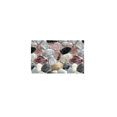 thumbnail image 1 of TIELUTT Corridor Stone Patterned Carpet 3D Pebble Pattern Entrance Carpet Washable Knitted Blanket with Tassels Bed Throws Classroom Small Rug Dining Room Rugs for under Table 6x9 Knit Blanket Throw, 1 of 6