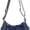 Blue, variant on Sunyuer Women Vintage Washed Denim Crossbody Bag, Casual Small Hobo Shoulder Purse, Trendy Denim Sling Handbag with Front Pocket, Adjustable Strap Fashion Daily Outdoor Travel Shoulder Bag