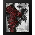 thumbnail image 2 of Entrap - Malevolent Collection 15x18 Black Modern Framed Museum Art Print Titled - Sheena Pike Art And Illustration, 2 of 5
