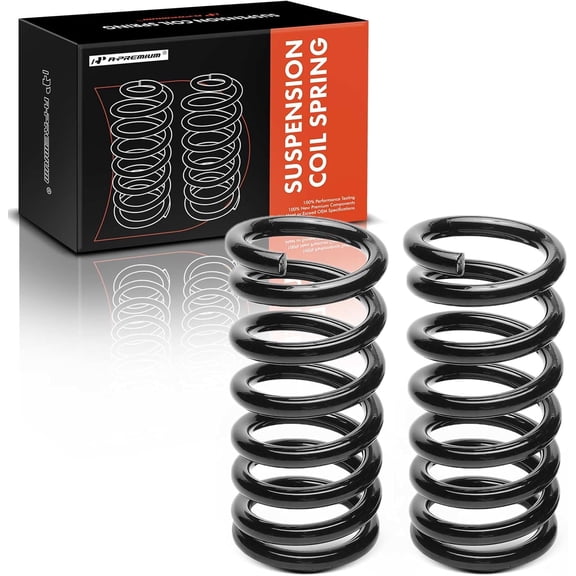 A-Premium Front Coil Springs Compatible with Ford Aerostar 1986-1997, Driver and Passenger Side, 2-Pack