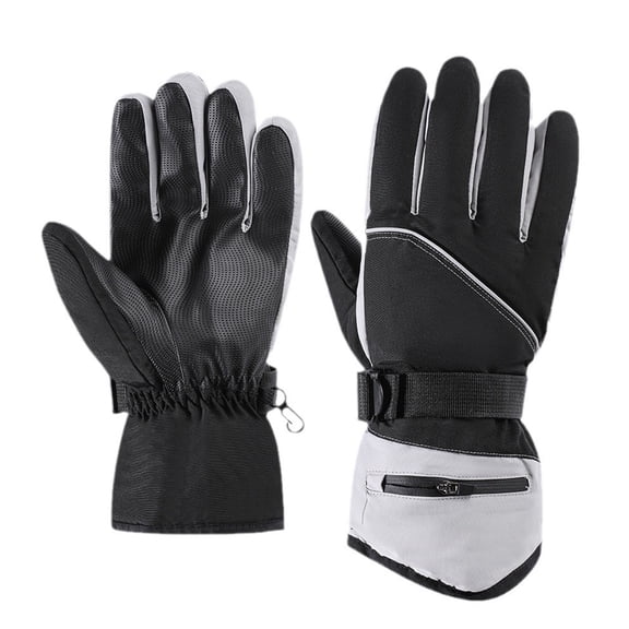 FRSASU Men's Winter Windproof Waterproof and Warm Skiing Fitness Gloves