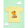 thumbnail image 3 of Cartoon Goraffe W Candy T-Shirt Infant -Image by Shutterstock,  18 Months, 3 of 4
