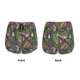 thumbnail image 3 of Balery Forest Animals And Plants Pantalones cortos deportivos para mujer con forro y dos bolsillos, elásticos, para entrenamiento, gimnasio, yoga-X-Large, 3 of 7