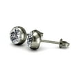 thumbnail image 7 of Cate & Chloe Blaire 18k White Gold Plated Stud Earrings with Swarovski Crystals Gift for Women, 7 of 7