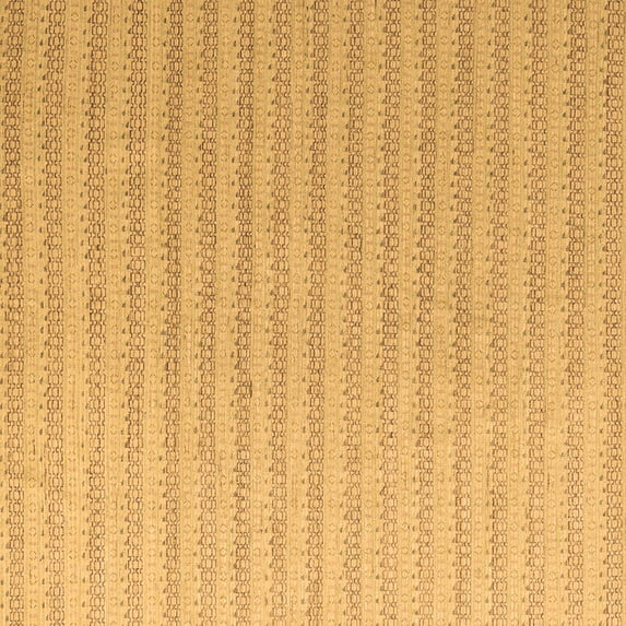 Ahgly Company Indoor Square Solid Brown Modern Area Rugs, 8' Square