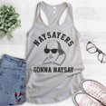 thumbnail image 2 of Naysayers Gonna Naysay Shakespeare Tank Top, Ladies Racerback Tank Top, Funny Shakespeare, English Teacher, Silver Gray, XX-Large, 2 of 3