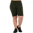 thumbnail image 6 of Athletic Works Women's Plus Printed Core Active Bike Short, 6 of 6