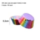 thumbnail image 2 of Forros para cupcakes, vasos de papel resistente a la grasa para hornear, 200 unidades, 2 of 5
