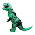 thumbnail image 4 of CRYXXE Inflatable Green T-Rex Dinosaur Costume Adult Blow-Up Suit for Halloween Cosplay, 4 of 5
