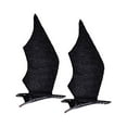 thumbnail image 5 of Limei 1 Pair Halloween Hair Pin Decorate Hair Stainless Cosplay Black Bat Wing Halloween Hair Clamp Headdress, 5 of 7