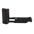 thumbnail image 1 of X M5 Handgrip - L Shape Grip with Quick Release Plate for Arca, Aluminum Alloy L Shape Side Handle with Wood Handle & Shutter Key, for X M5 Camera, 1 of 7