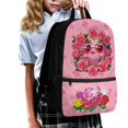 thumbnail image 3 of HUIACONG Floral Pig Kids Backpack for Teen Boys Large Capacity Water Resistant for Back to School Elementary High School Daily Travel, 3 of 6