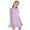 Purple, variant on Fshinging Toddler Baby Girls Dresses Ruffle Sleeveless Loose Casual Sleepwear Pajamas Prom Dress Size 18-24 Months