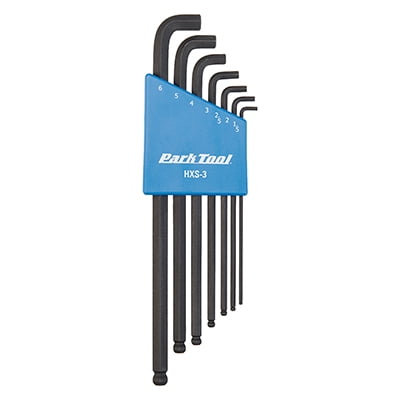 PARK TOOL TOOL ALLEN WRENCH PARK HXS-3 1.5/2/2.5/3/4/5/6