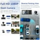 thumbnail image 5 of Scienceny Cámara de salpicadero ABS Full HD para coche, pantalla de 2 pulgadas, lente Triple delantera trasera interior con Sensor G, grabación Cámaras de salpicadero de coche, 5 of 6